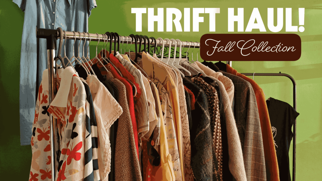 THRIFT HAUL Fall Collection l Everything I bought in one Thrift Trip