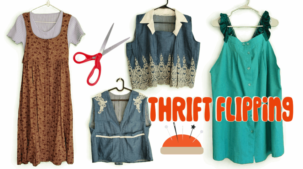 Thrift Flipping the day away DIY Sewing & Remaking disliked clothes