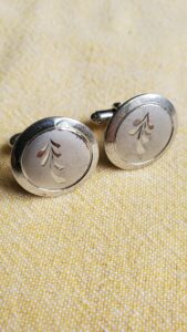 Cuff Links Vintage Sterling Silver 925