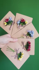 Gift Cards with Flowers