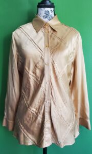 Vintage Blouse 100% SILK Feraud