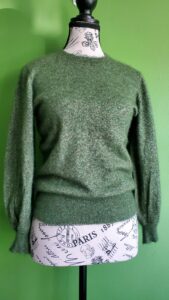 Autumn Cashmere & SILK Green Sweater 