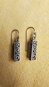 Earrings Drops Sterling Silver 925